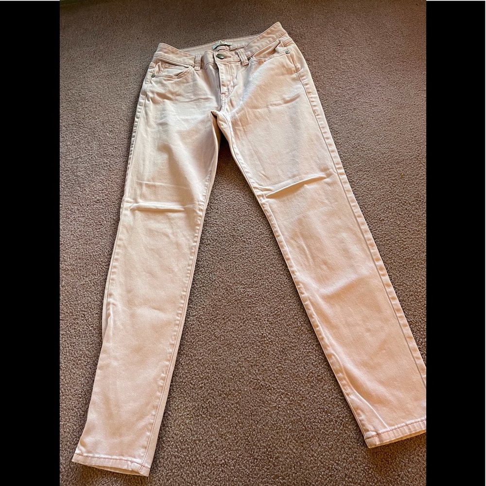 CAbi Pink Nectar Mid-rise Skinny Jeans Sz. 6